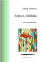 Rejoice, Alleluia Three-Part Mixed choral sheet music cover
